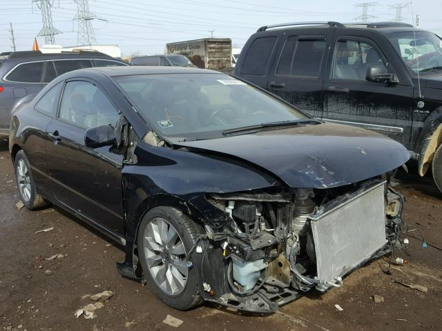 2HGFG1B98AH508867 - 2010 HONDA CIVIC EXL BLACK photo 1