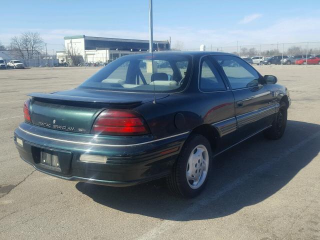 1G2NE15M2SM514666 - 1995 PONTIAC GRAND AM S GREEN photo 4