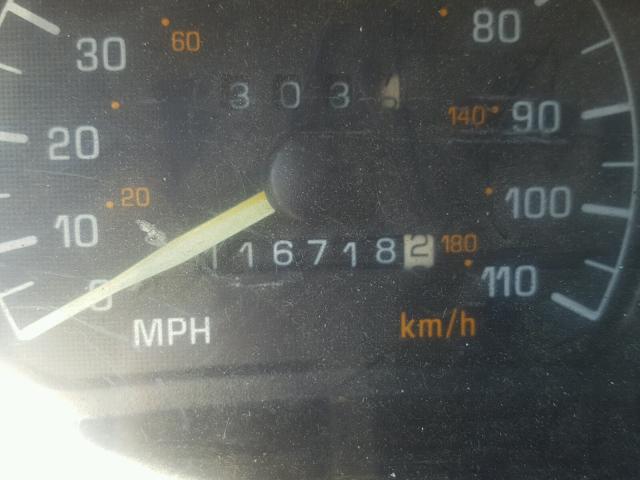 1G2NE15M2SM514666 - 1995 PONTIAC GRAND AM S GREEN photo 8