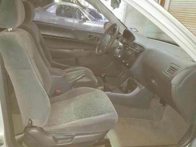 1HGEJ8146VL093861 - 1997 HONDA CIVIC EX ვერცხლისფერი ფოტო 5