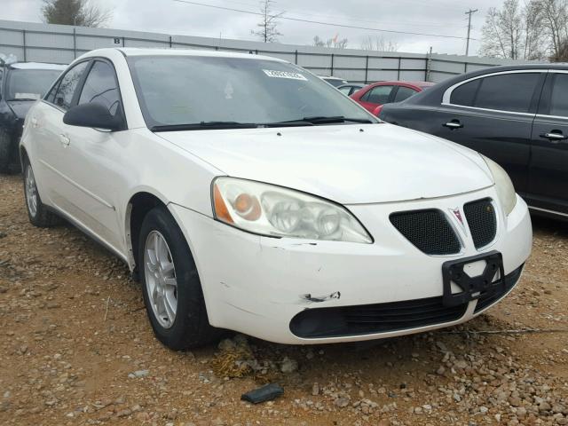 1G2ZG558964133862 - 2006 PONTIAC G6 SE1 WHITE photo 1