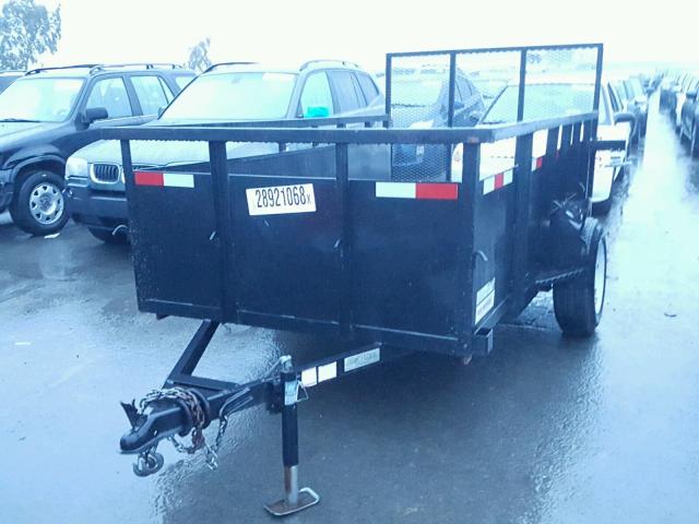 554BU1012DF004905 - 2013 UTILITY TRAILER BLACK photo 2