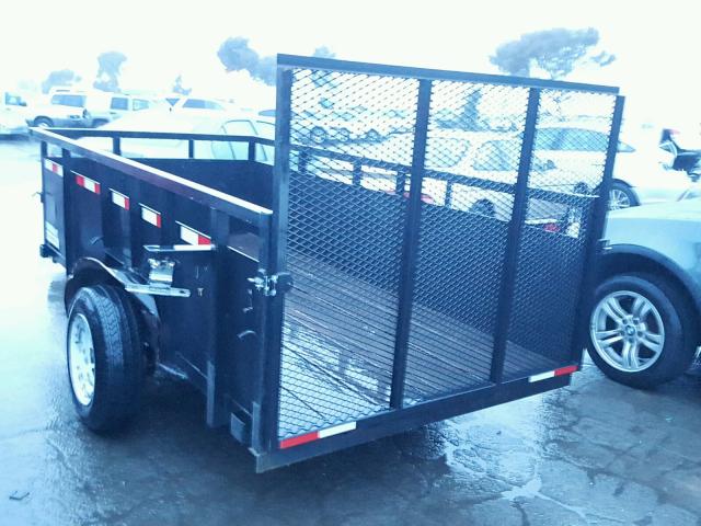 554BU1012DF004905 - 2013 UTILITY TRAILER BLACK photo 3