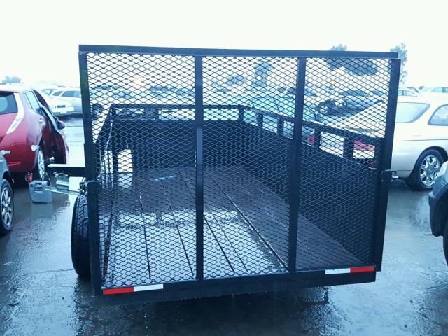 554BU1012DF004905 - 2013 UTILITY TRAILER BLACK photo 6