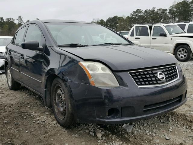 3N1AB61E78L651445 - 2008 NISSAN SENTRA 2.0 BLACK photo 1