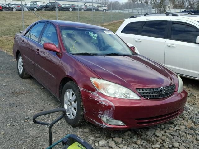 4T1BF30K94U067992 - 2004 TOYOTA CAMRY LE RED photo 1