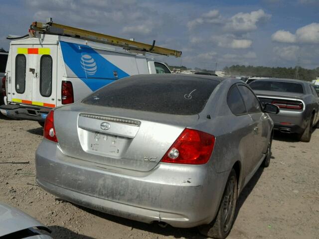 JTKDE177360105287 - 2006 TOYOTA SCION TC 银色 照片 4