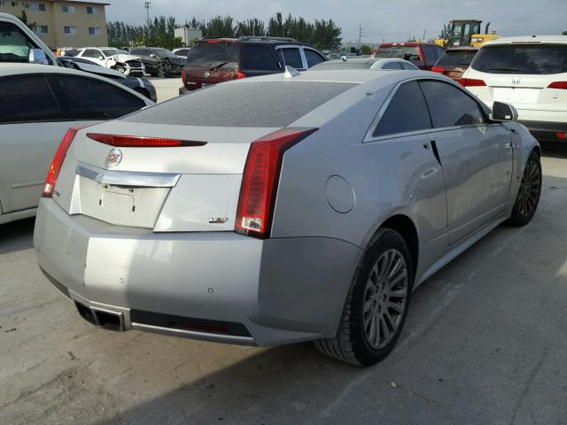 1G6DP1ED0B0105075 - 2011 CADILLAC CTS PREMIU SILVER photo 4