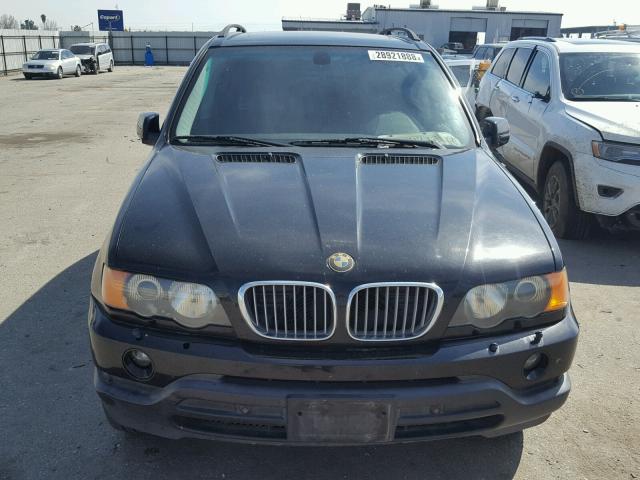 5UXFB33533LH47755 - 2003 BMW X5 4.4I BLACK photo 9