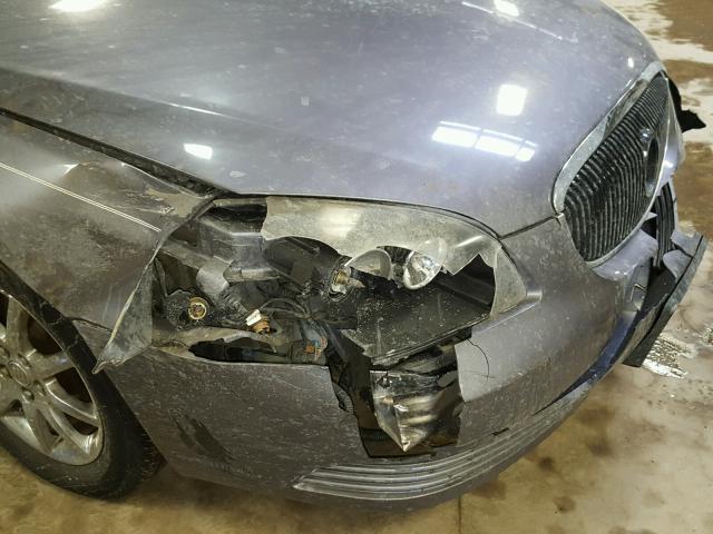 1G4HD57297U126156 - 2007 BUICK LUCERNE CX GRAY photo 9