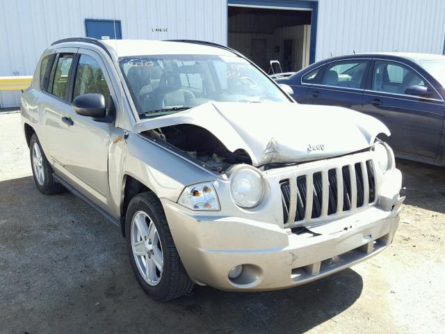 1J4FT47B29D134461 - 2009 JEEP COMPASS SP GOLD photo 1