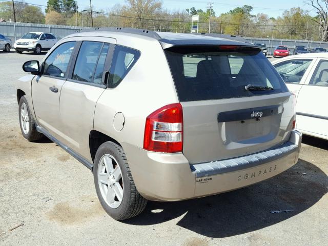 1J4FT47B29D134461 - 2009 JEEP COMPASS SP GOLD photo 3