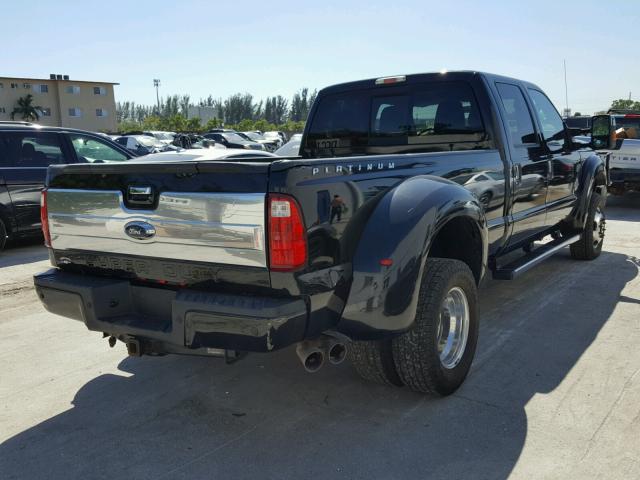 1FT8W3DT2FEB38769 - 2015 FORD F350 SUPER BLACK photo 4