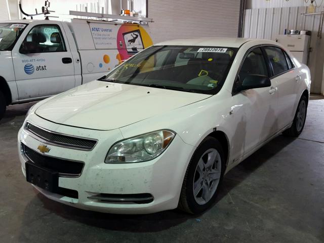 1G1ZG57N08F198209 - 2008 CHEVROLET MALIBU LS თეთრი ფოტო 2