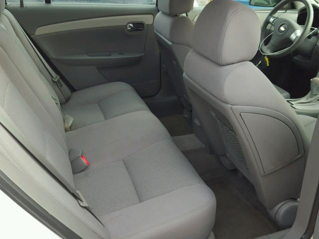 1G1ZG57N08F198209 - 2008 CHEVROLET MALIBU LS თეთრი ფოტო 6