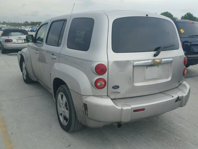 3GNDA13D47S549701 - 2007 CHEVROLET HHR LS SILVER photo 3
