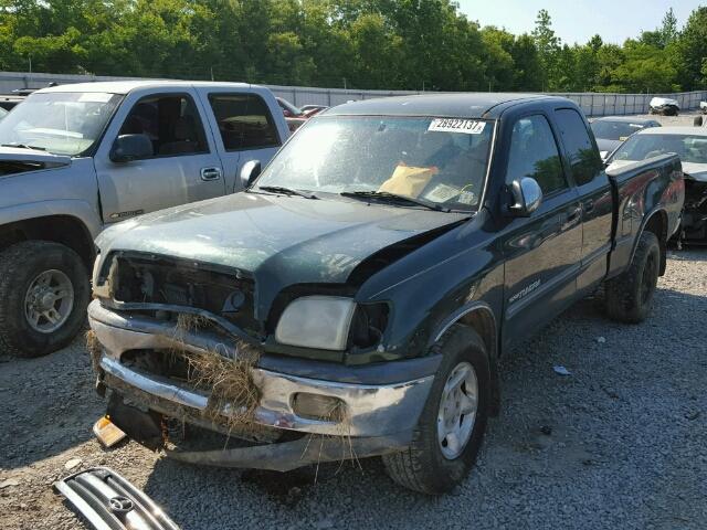 5TBRT34192S275927 - 2002 TOYOTA TUNDRA/SR5 绿色 照片 2