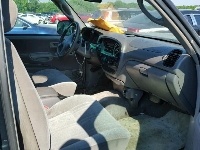 5TBRT34192S275927 - 2002 TOYOTA TUNDRA/SR5 绿色 照片 5