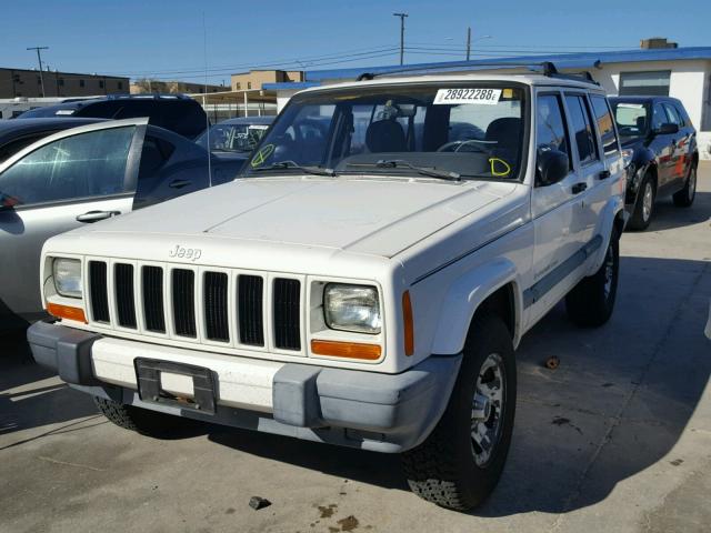 1J4FT68S3XL571611 - 1999 JEEP CHEROKEE S WHITE photo 2