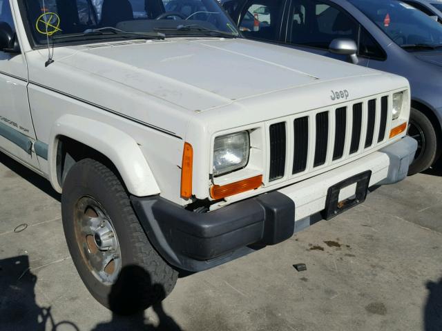 1J4FT68S3XL571611 - 1999 JEEP CHEROKEE S WHITE photo 9