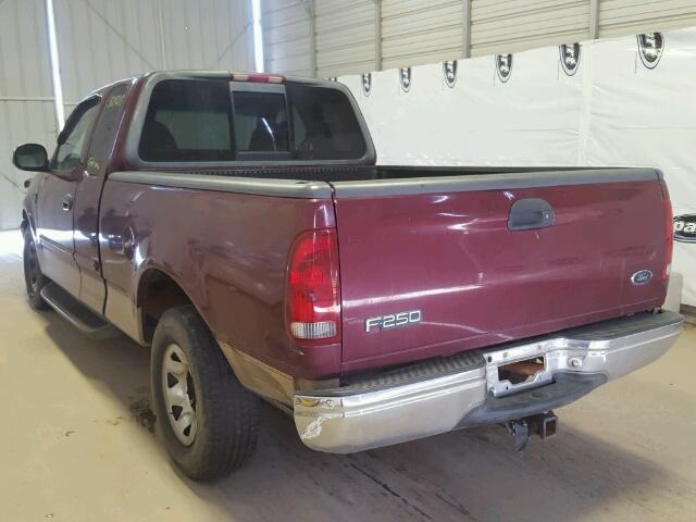 1FTRX27L2XNB57587 - 1999 FORD F250 MAROON photo 3