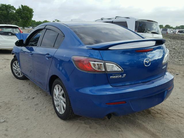 JM1BL1V7XC1639450 - 2012 MAZDA 3 I BLUE photo 3