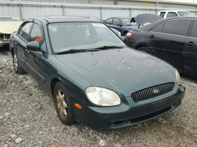 KMHWF35V71A463131 - 2001 HYUNDAI SONATA GLS GREEN photo 1