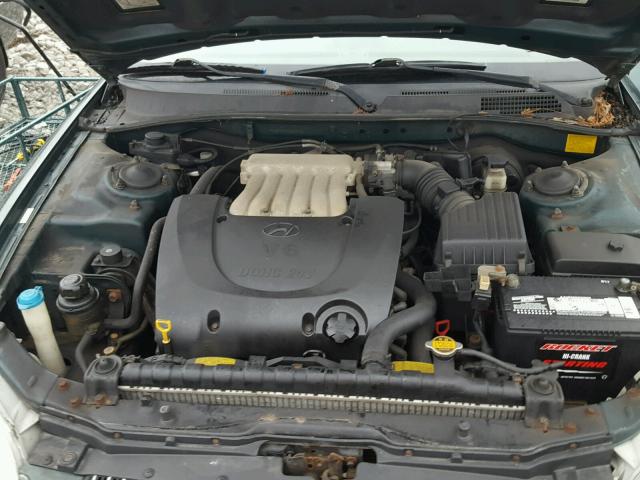 KMHWF35V71A463131 - 2001 HYUNDAI SONATA GLS GREEN photo 7