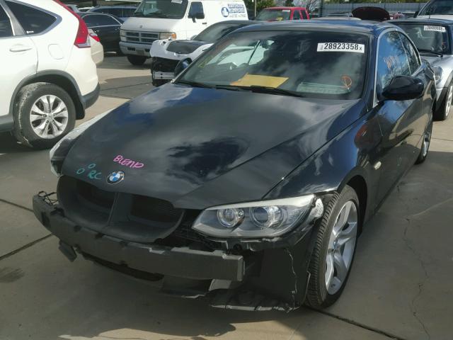 WBADX7C5XCE744514 - 2012 BMW 335 I BLACK photo 2