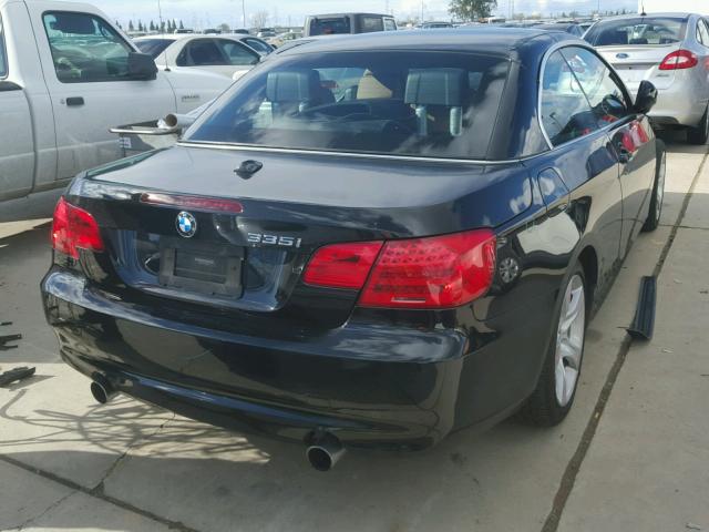 WBADX7C5XCE744514 - 2012 BMW 335 I BLACK photo 4