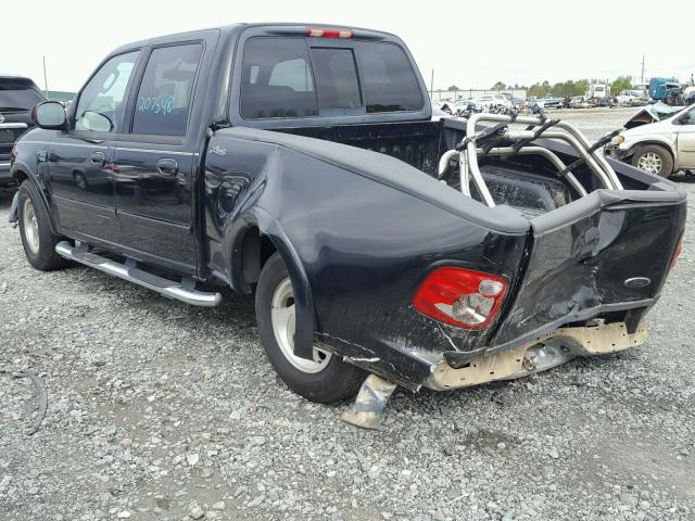 1FTRW07L23KD05336 - 2003 FORD F150 SUPER BLACK photo 3