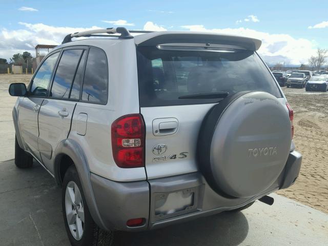 JTEGD20V450077645 - 2005 TOYOTA RAV4 SILVER photo 3