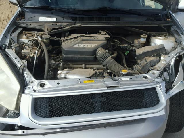 JTEGD20V450077645 - 2005 TOYOTA RAV4 SILVER photo 7