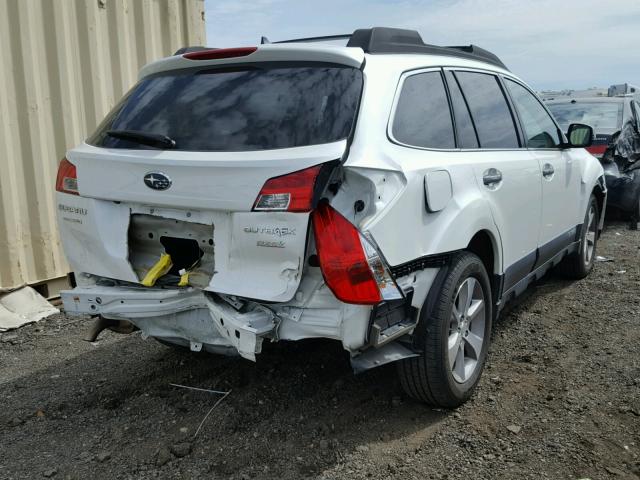 4S4BRBSC7D3259053 - 2013 SUBARU OUTBACK 2. WHITE photo 4