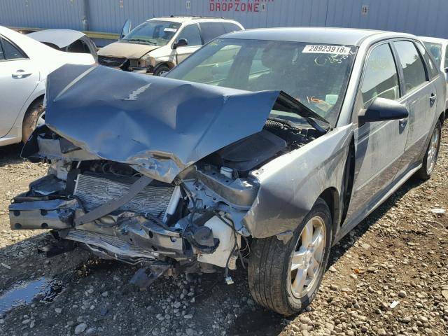 1G1ZT64824F205218 - 2004 CHEVROLET MALIBU MAX 灰色 照片 2