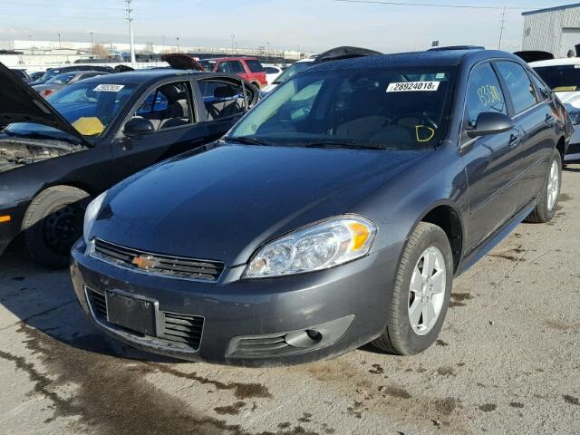 2G1WG5EK8B1241446 - 2011 CHEVROLET IMPALA LT GRAY photo 2