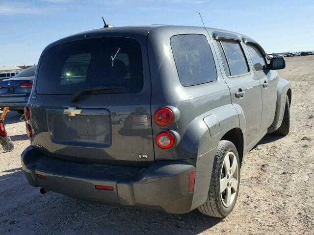 3GNDA13D78S611786 - 2008 CHEVROLET HHR LS Gris foto 4