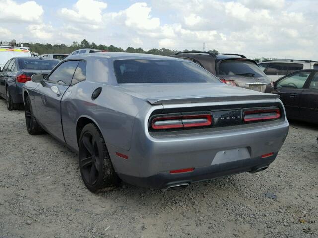 2C3CDZBT9GH256614 - 2016 DODGE CHALLENGER SILVER photo 3