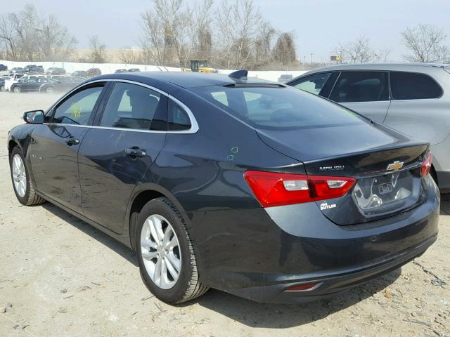 1G1ZE5ST8HF181072 - 2017 CHEVROLET MALIBU LT GRAY photo 3