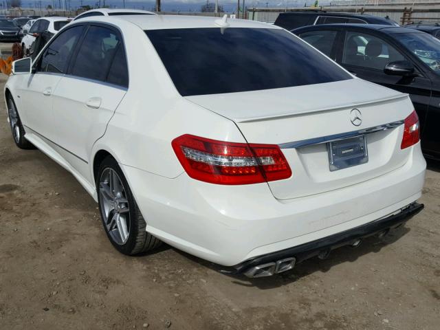 WDDHF5KB5CA556371 - 2012 MERCEDES-BENZ E 350 WHITE photo 3