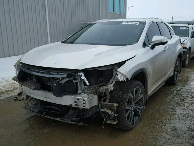 2T2BZMCA2GC025018 - 2016 LEXUS RX 350 WHITE photo 2