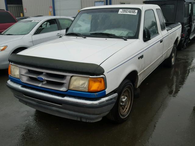 1FTCR14A8VPA05232 - 1997 FORD RANGER SUP WHITE photo 2