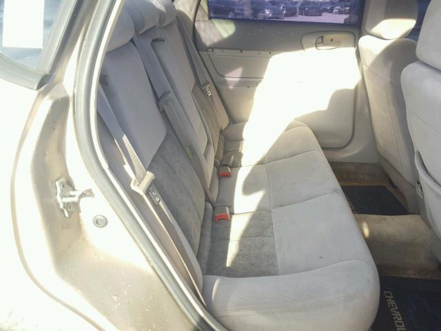 2G1WH52K459219662 - 2005 CHEVROLET IMPALA LS TAN photo 6