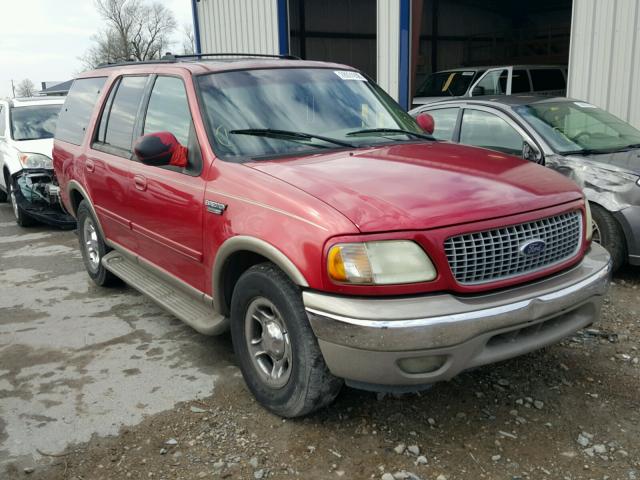 1FMRU17LX2LA70197 - 2002 FORD EXPEDITION MAROON photo 1