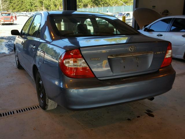 4T1BE32K44U873738 - 2004 TOYOTA CAMRY LE BLUE photo 3