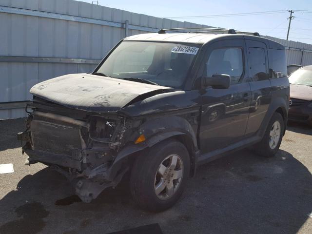 5J6YH28605L028140 - 2005 HONDA ELEMENT EX BLACK photo 2