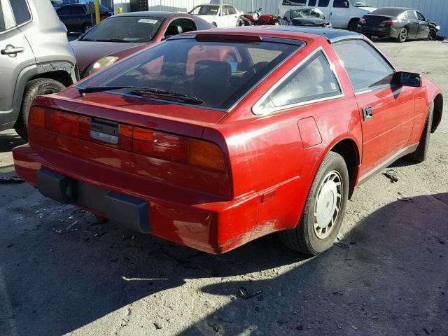 JN1HZ14S7JX276911 - 1988 NISSAN 300ZX RED photo 4