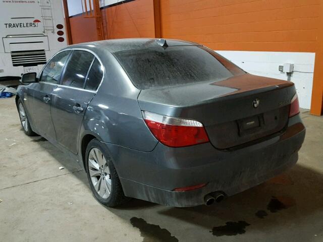 WBANB33544B110873 - 2004 BMW 545 I GRAY photo 3