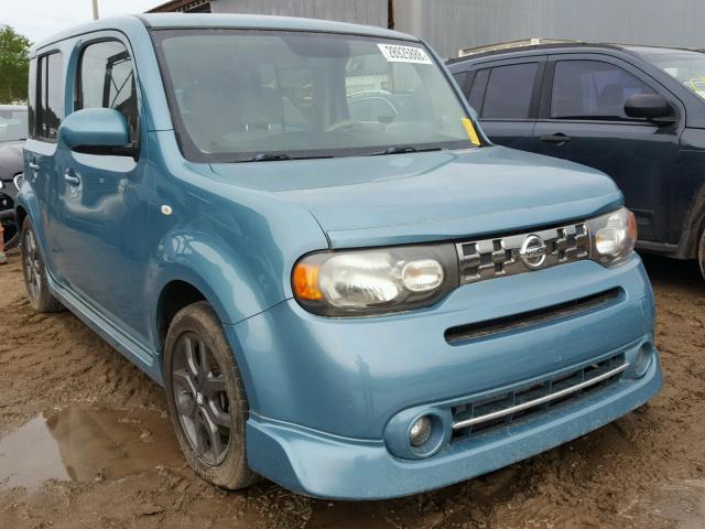 JN8AZ28R29T100156 - 2009 NISSAN CUBE BASE BLUE photo 1