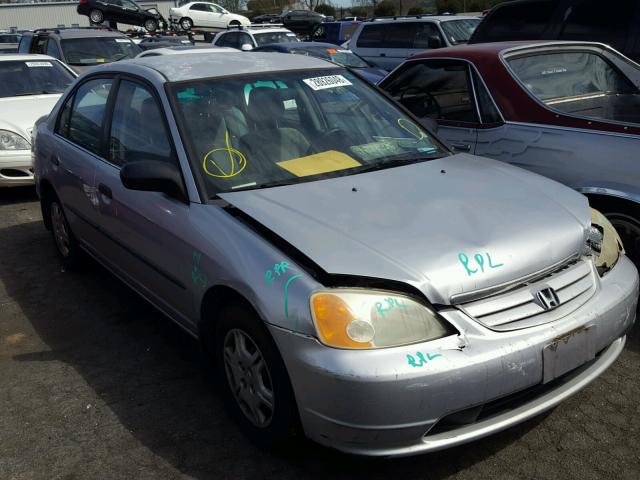 2HGES16102H580145 - 2002 HONDA CIVIC DX SILVER photo 1